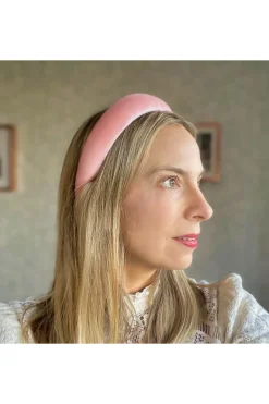 Padded Headband In Velvet by QueenMee Accessories