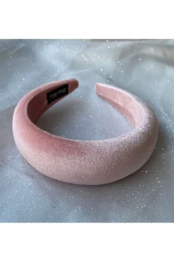 Padded Headband In Velvet by QueenMee Accessories