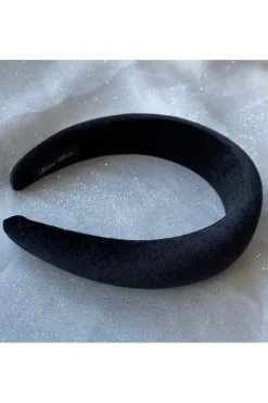 Padded Headband In Velvet by QueenMee Accessories