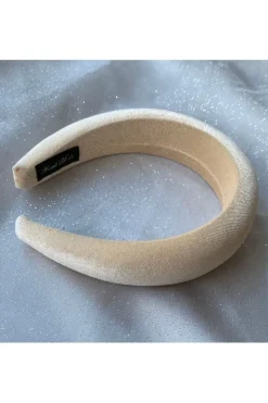 Padded Headband In Velvet by QueenMee Accessories