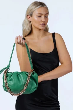 Pouch Bag In Green by SVNX