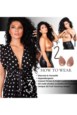 Premium 3D Invisible Sculpt, Lift And Go Adhesive Bra by Naylaleex