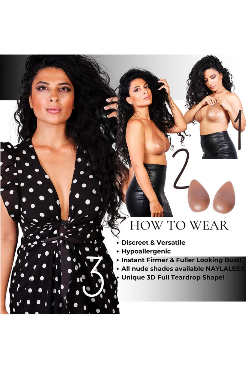 Premium 3D Invisible Sculpt, Lift And Go Adhesive Bra by Naylaleex
