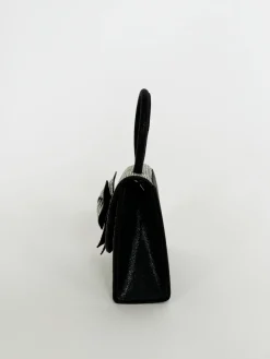 Rhinestone Grab Bag With Bow Detail by SVNX