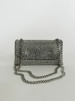 Rhinestone Shoulder Bag by SVNX