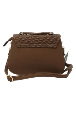 Rouched Front Crossbody With Clasp Button by SVNX