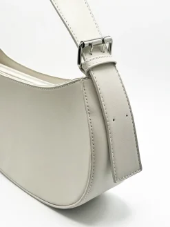 Saddle Bag In Off White by SVNX