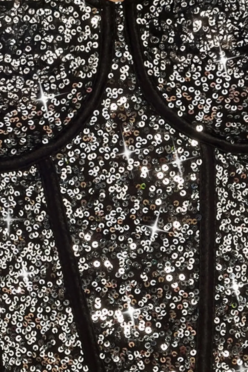 Sequin Corset by Goddiva
