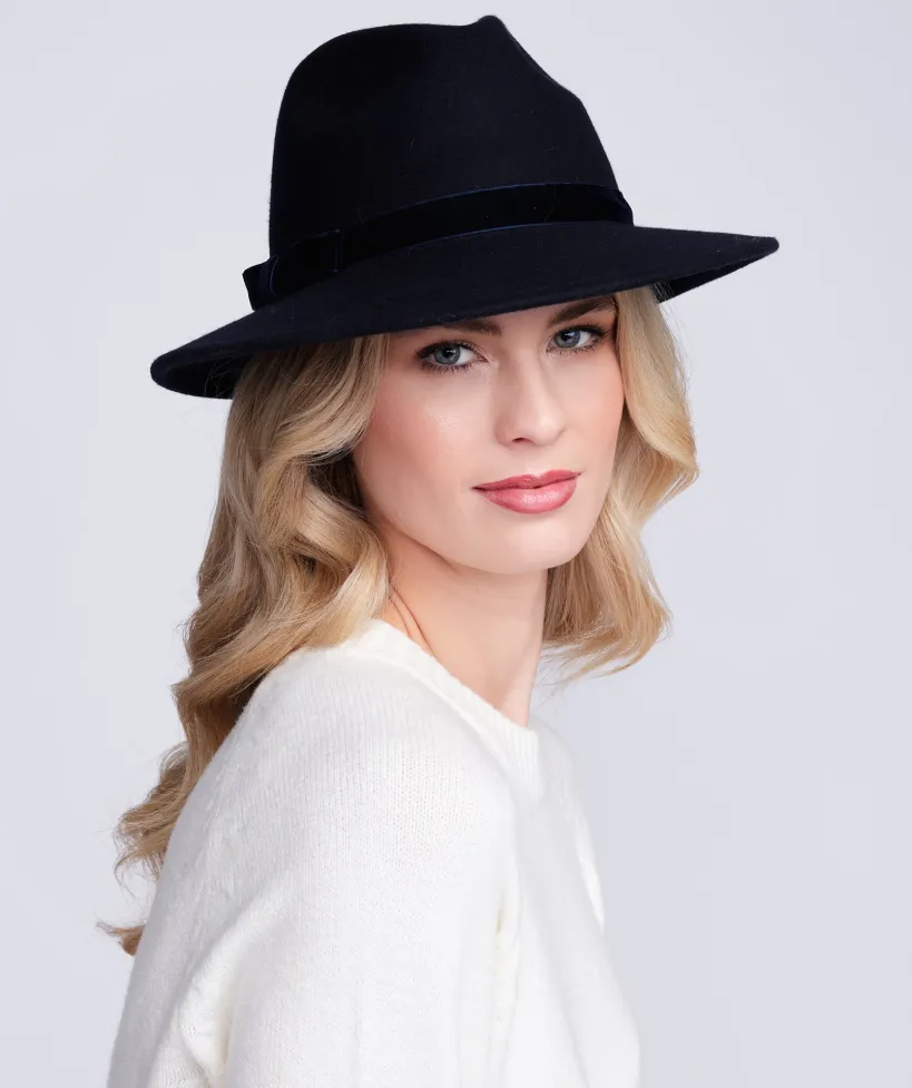 Serena Hat - Black by Pia Rossini