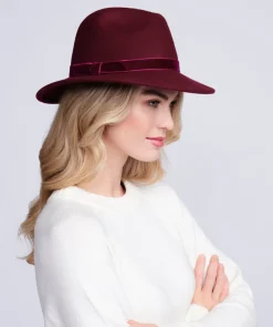 Serena Hat - Burgundy by Pia Rossini