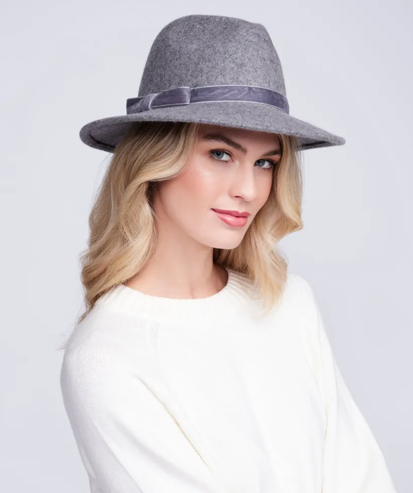 Serena Hat - Silver Grey by Pia Rossini