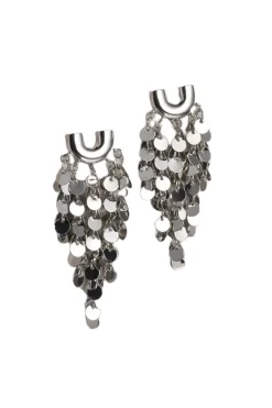 Silver Tassel Earrings by Aftershock London