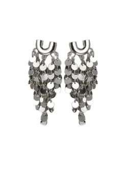 Silver Tassel Earrings by Aftershock London