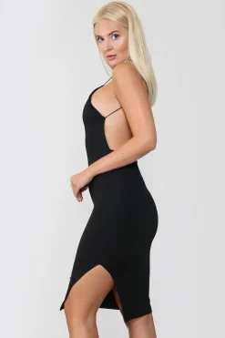 Strappy Halter Bodycon Dress by Avinci