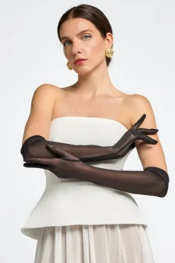 Stretch Mesh Gloves by Goddiva