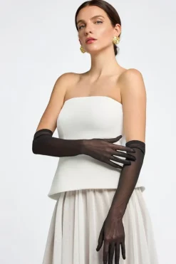 Stretch Mesh Gloves by Goddiva