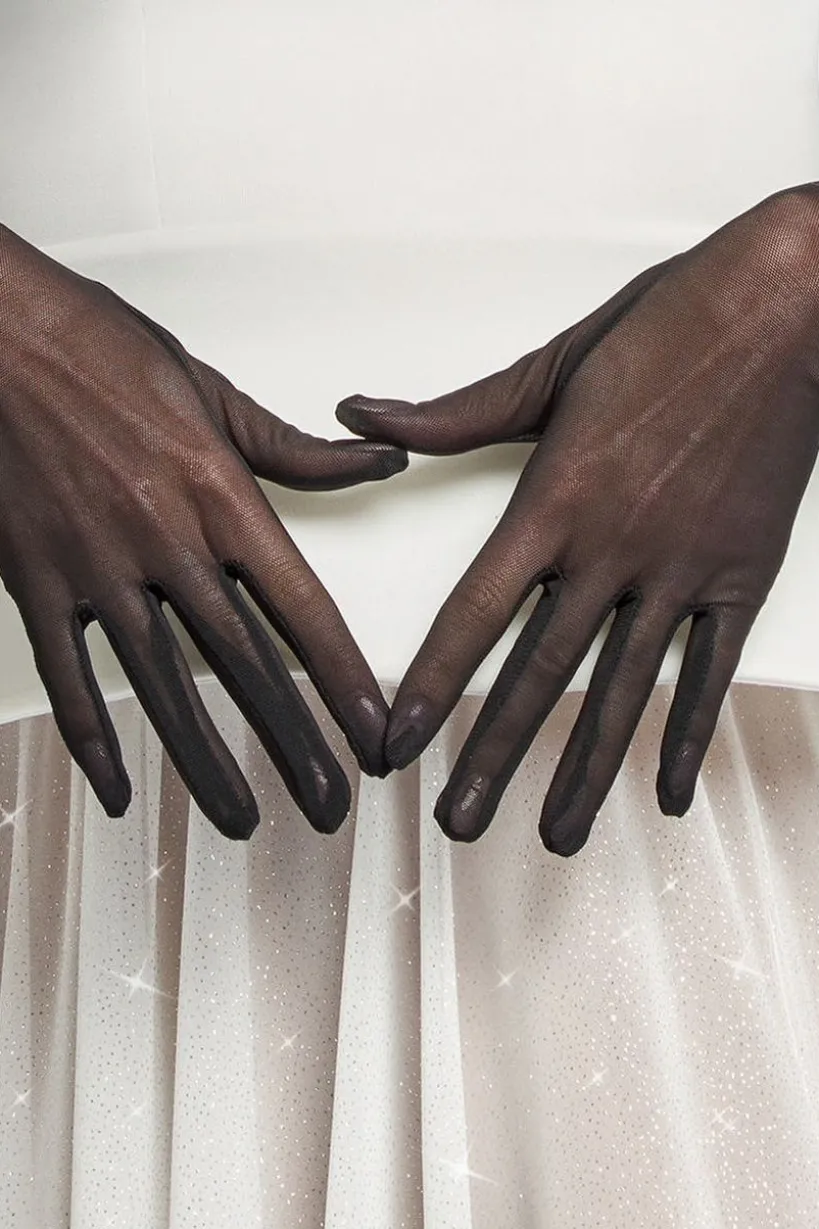 Stretch Mesh Gloves by Goddiva
