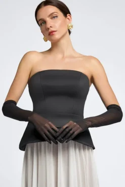 Stretch Mesh Gloves by Goddiva