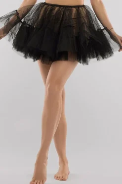 Tulle Lining Mini Skirt by Goddiva