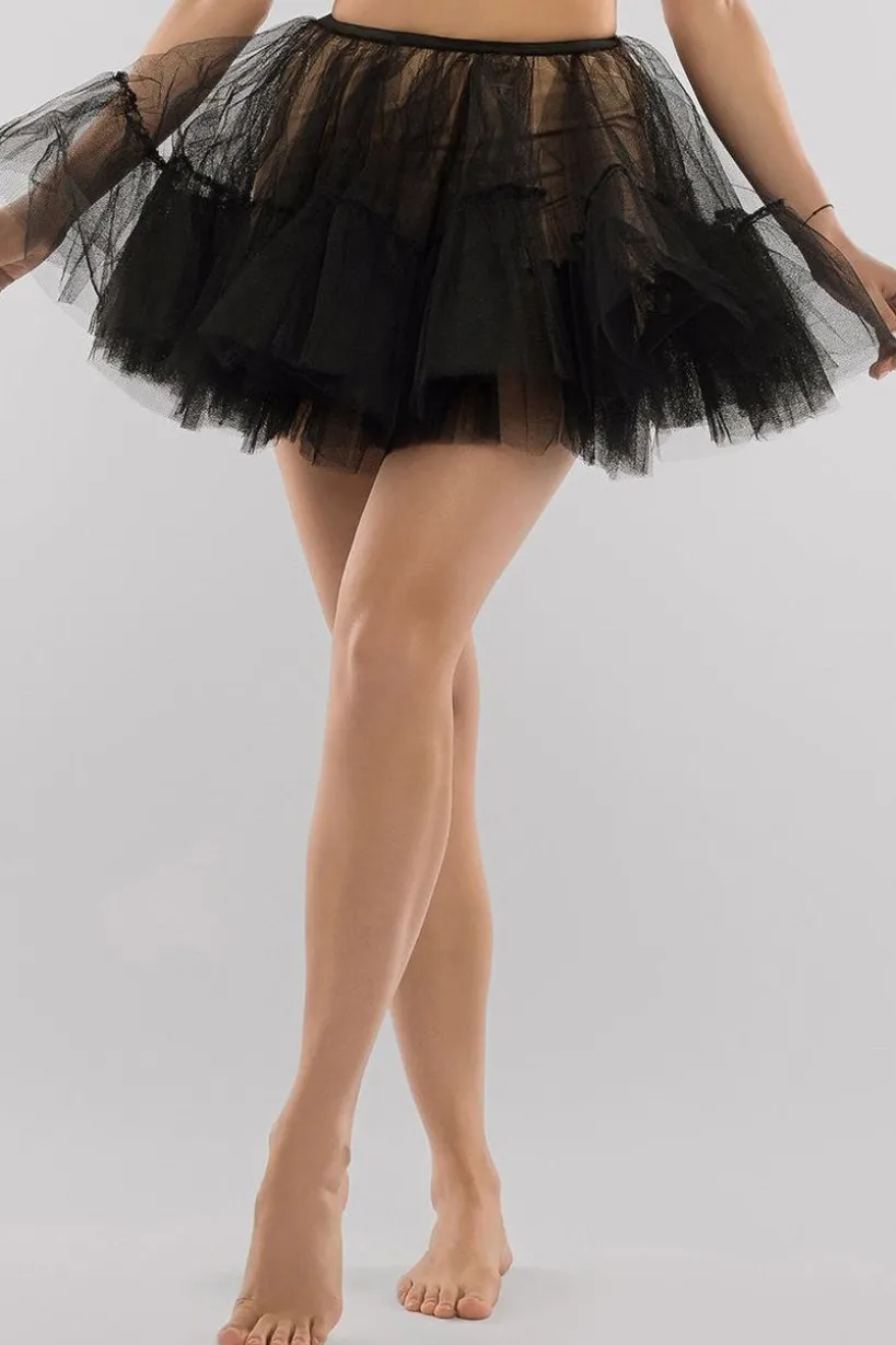Tulle Lining Mini Skirt by Goddiva