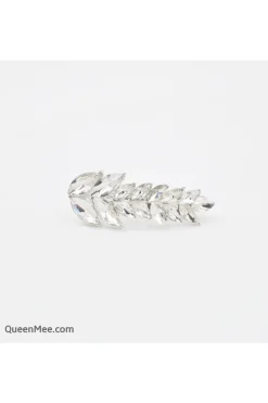 Vintage Hair Clip Small Leaf by QueenMee Accessories