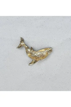 Whale Brooch Animal Brooch Whale Jewellery Whale Pin by QueenMee Accessories